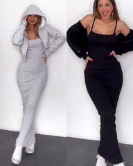 Sweatshirt and dress set