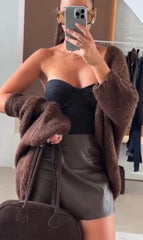 3 Pezzi Body Cardigan e Pantagonna