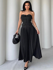 Pleated Dress