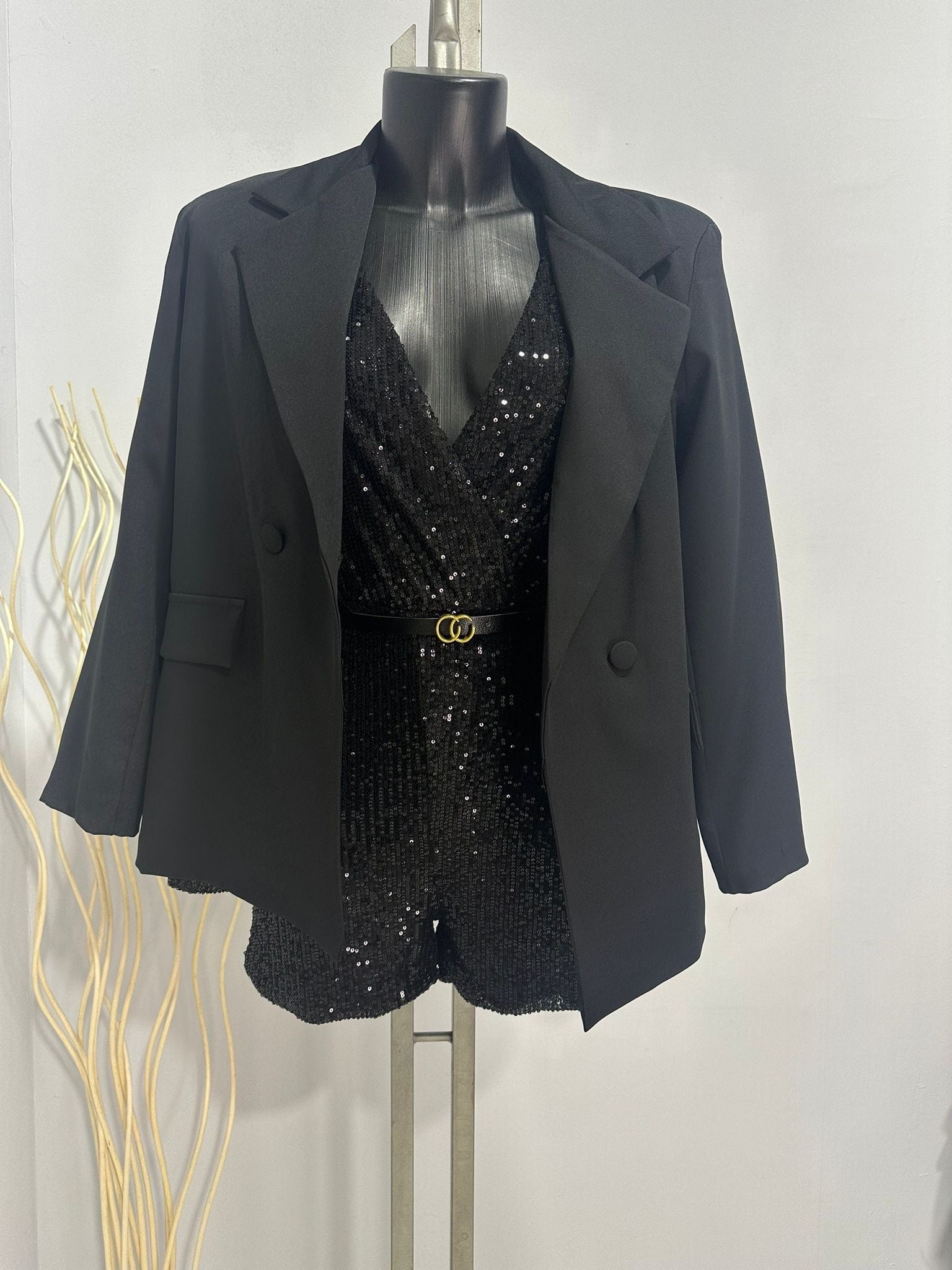 Tuta Paillettes + Giacca