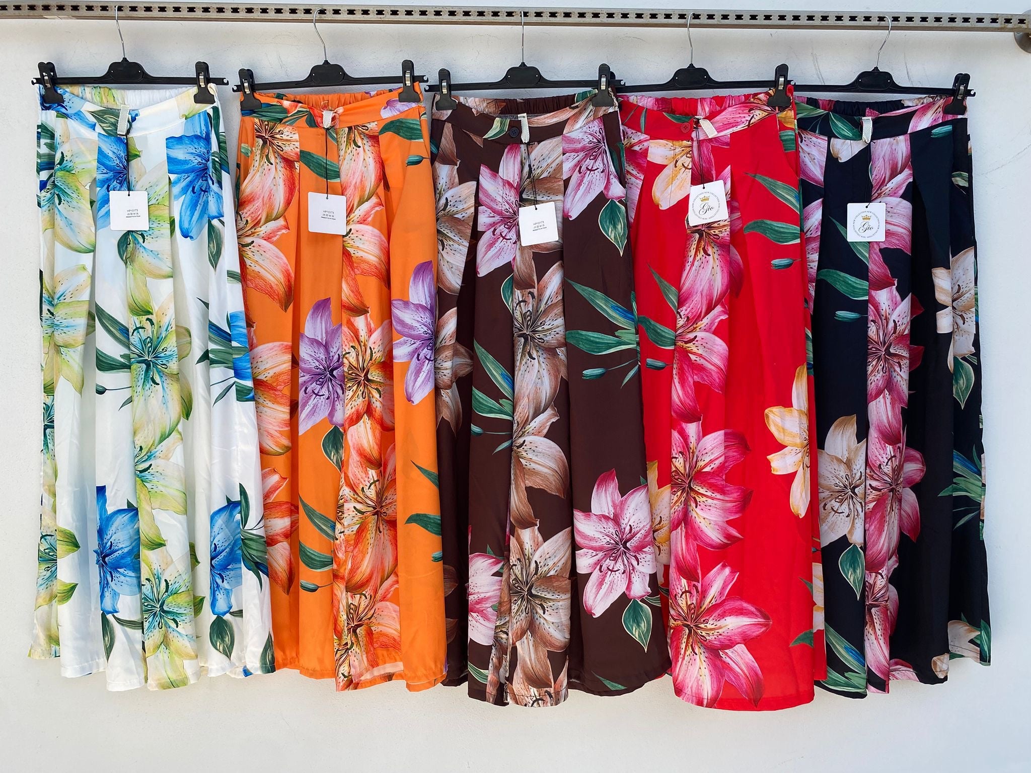 Pantalone fiorato