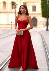 Long silk dress