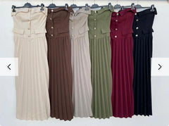 Pleated Dress