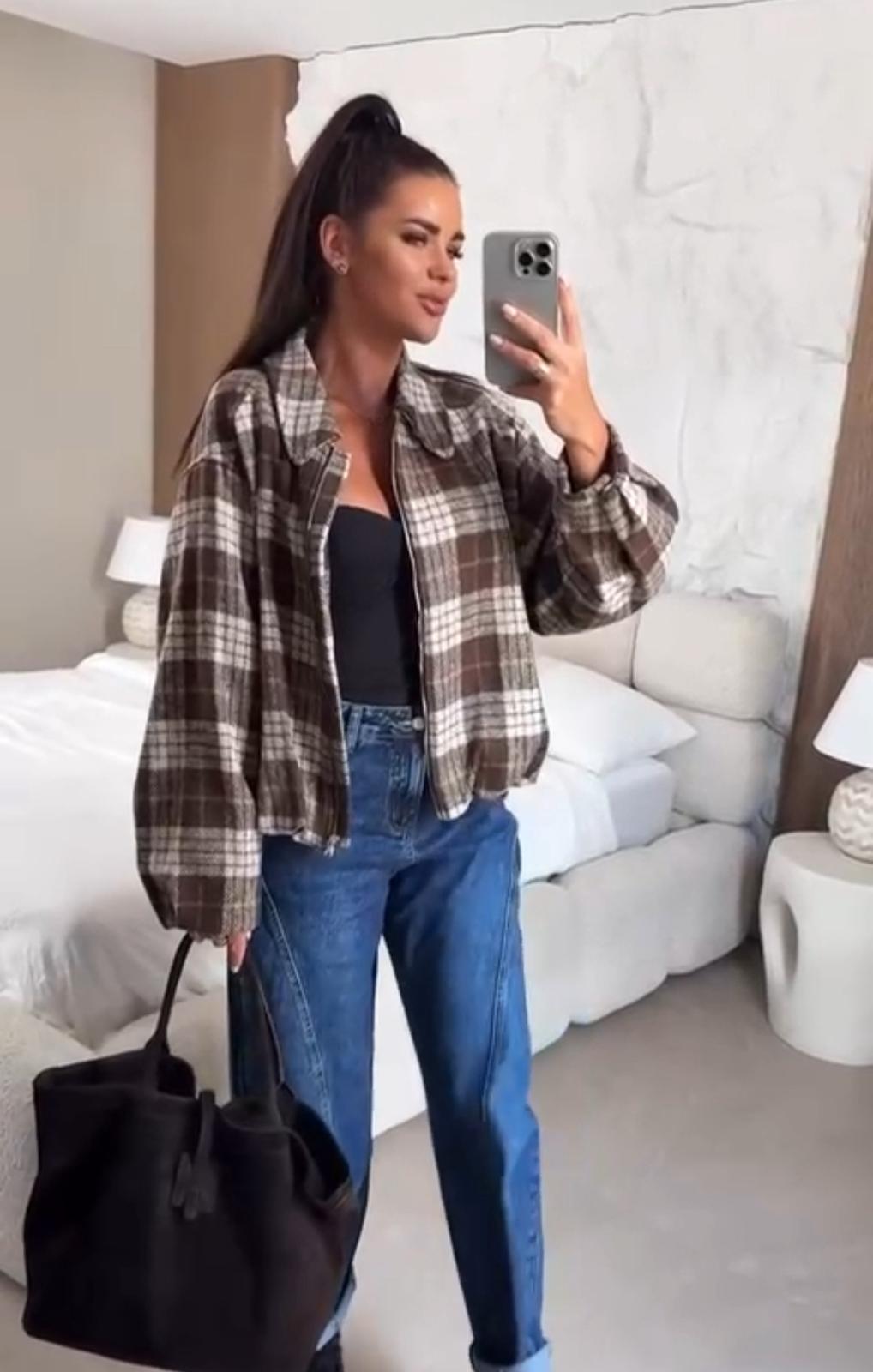 Checkered Jacket 